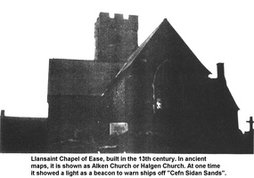 Llansaint-Chapel of Ease - 13th cent